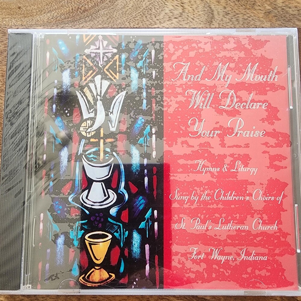 Dr CD And My Mouth Will Declare Your Praise Christian Sealed Red